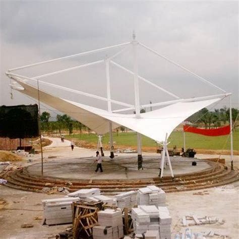 膜结构景观棚-福建新篷钢结构工程有限公司