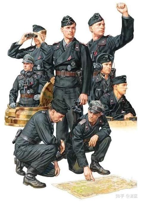二战德国国防军外籍兵团军服详解，战斗力强的没几个_徽章_制服_军团
