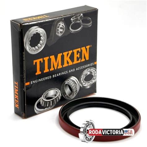 Timken Front Wheel Seal 493637 Nitrile Oil Seal - Rodavictoria USA