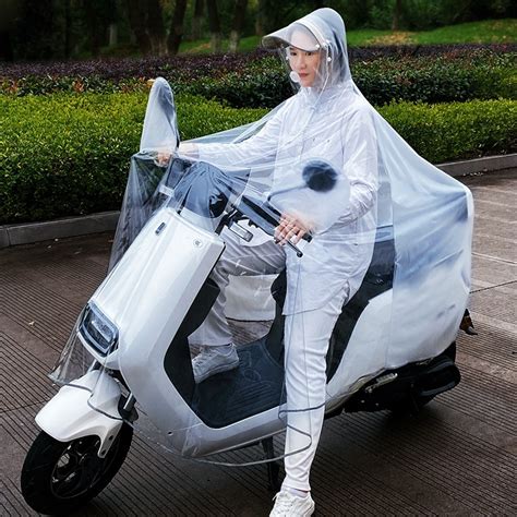 正招电动电瓶摩托车雨衣双人专用2人加大加厚长款全身防暴雨雨披_虎窝淘