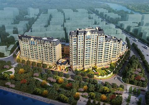 当代河畔花园-鸟瞰图-南京网上房地产