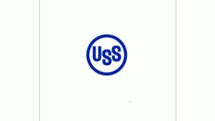 US Steel美国钢铁公司标志logo设计,品牌vi设计
