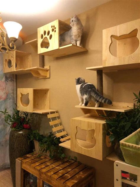 猫别墅猫舍猫床猫笼子猫窝猫房子木猫爬架单身公寓猫笼具-阿里巴巴