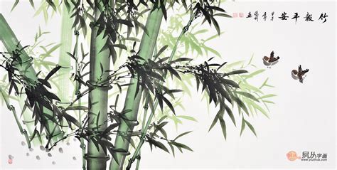 擅长画竹子的画家有哪些 名家水墨竹子画欣赏 - 阿里巴巴商友圈
