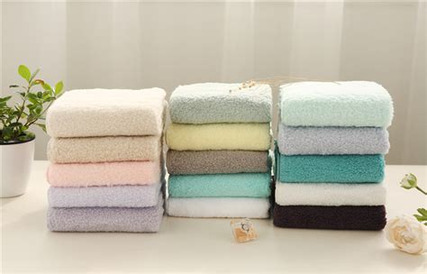 18新款高密珊瑚绒日本外贸出口微米纺滑纱加大加厚礼品酒店毛巾-阿里巴巴