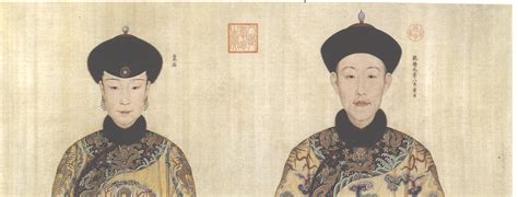 一八八 乾隆帝与皇后肖像 一八九 贵妃肖像-历代名画-图片
