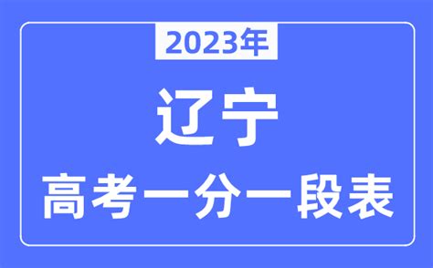 2022辽宁高考分数历史科目一分一段表最新