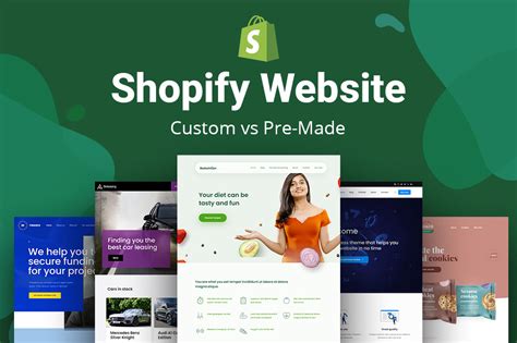Shopify Website - Custom Built Shopify Website From Scratch vs ...