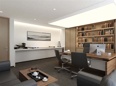 小型设计类型工作室装修-办公室装修效果图-成都朗煜公装公司