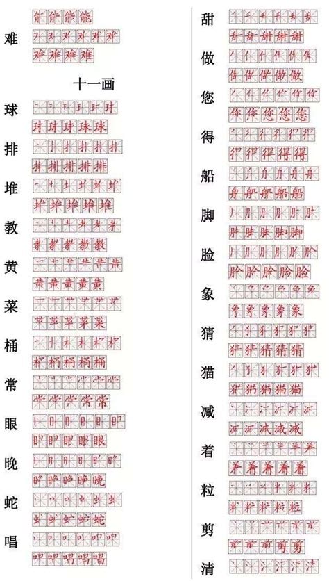 小学常用560个汉字笔画笔顺表，收藏起来给孩子练习!可打印!_【快资讯】