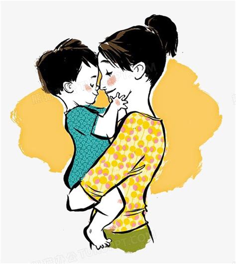 非主流头像母子图片动漫