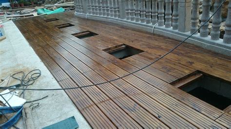 好野wpc木塑地板 圆孔户外阳台防腐木庭院圆孔木塑板 塑木地板-阿里巴巴