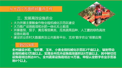 图解《红河州农业现代化三年行动方案（2022—2024年）》