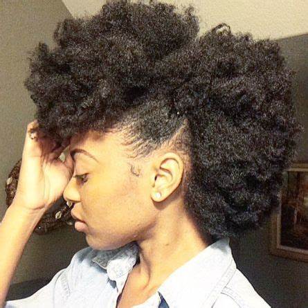 35 Frohawk Styles and How-To Guide for Natural Hair Women