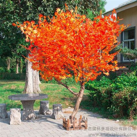 造型仿真红枫树-广州市圣杰园林景观设计有限公司 - 广州市圣杰园林景观设计有限公司