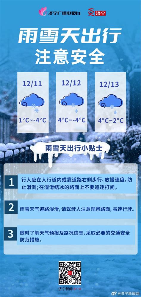 最低气温-9℃，局部大雪！济宁最新天气周报→ - 济宁 - 济宁新闻网