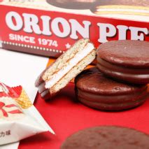 好丽友(Orion) 糕点 可可派巧克力味180g/盒 6枚(蛋糕礼盒)糕点/点心味道好-苏宁易购