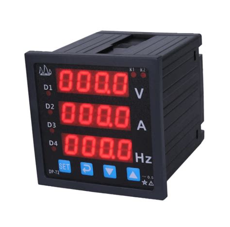 DP-72X72-3 数字电流电压频率组合表 - 温州市恒力仪表有限公司_电压表_电流表_互感器_分流器_数显表