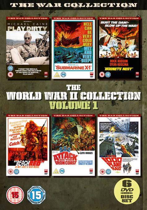 Classic War Collection (6 Film Box Set) DVD - Zavvi UK