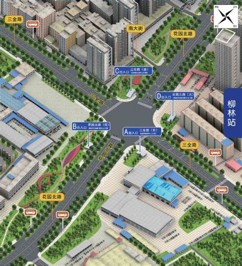 郑州柳林地铁站有几个出口？- 本地宝