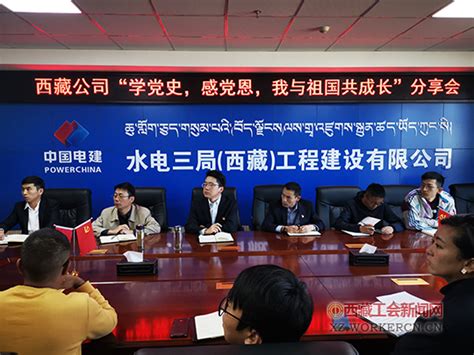 中国电建水电三局（西藏）工程建设有限公司工会召开主题分享会--基层工会--西藏工会新闻网