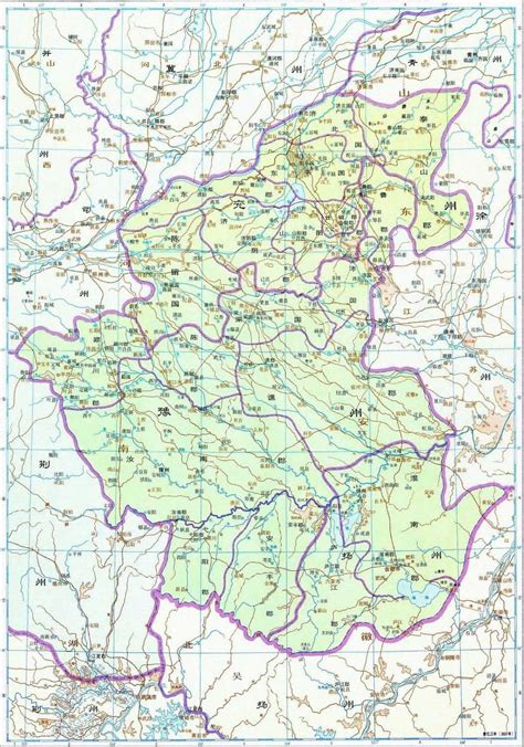 三国时期兖州、豫州、扬州地图-历史地图网