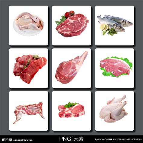 肉类以及肉制品元素素材下载-正版素材401261998-摄图网