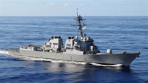 美最新伯克级驱逐舰进行命名仪式 未来部署夏威夷_新闻中心_中国网