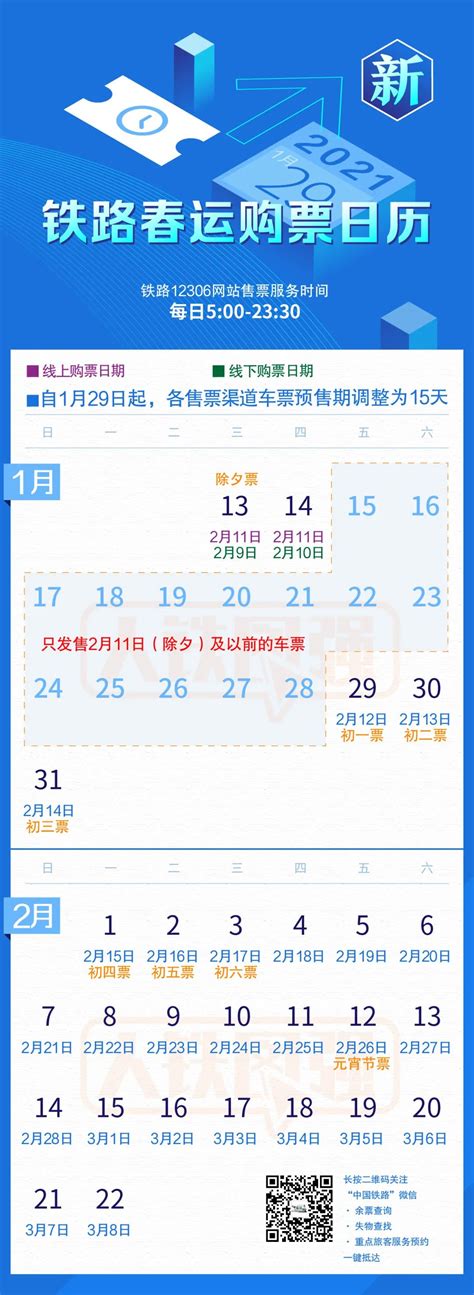 2021年春运高铁火车票预售期调整详情（附最新购票日历）_深圳之窗