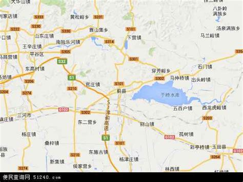 蓟县地图 - 蓟县卫星地图 - 蓟县高清航拍地图