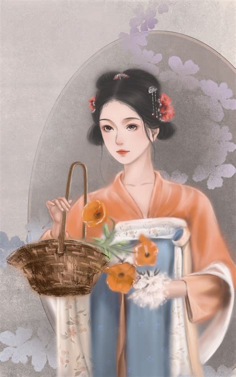 唐风仕女图头像女生古风