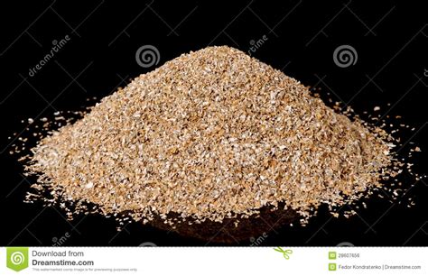 Bran on black background stock photo. Image of healthy - 28607656