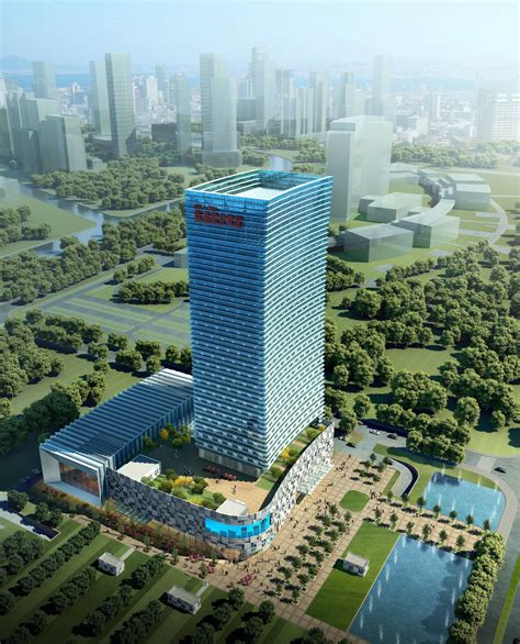 南通项目3dmax 模型下载-光辉城市