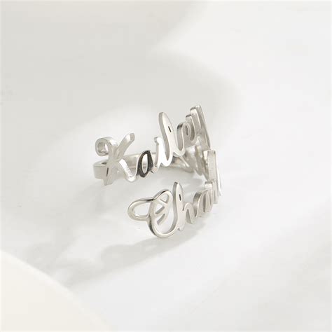 欧美个性钛钢戒指光面可刻字英文名字戒指不锈钢戒指工厂一件代发-阿里巴巴