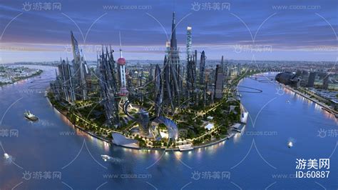 未来科技城市图片素材-正版创意图片500377312-摄图网