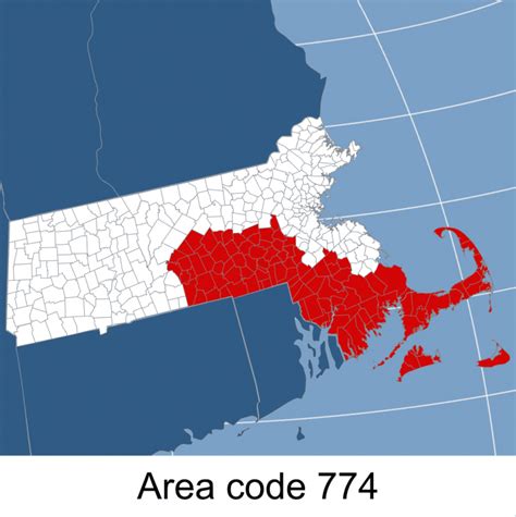 774 Area Code - Location map, time zone, and phone lookup