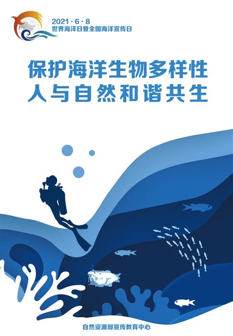 世界海洋日宣传海报PSD素材免费下载_红动网