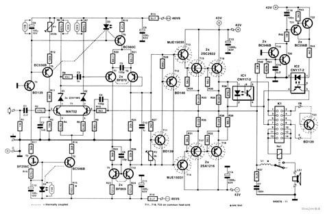 电子管功放中的AN102S双声道音频功率放大器的典型应用电路图 - 将睿