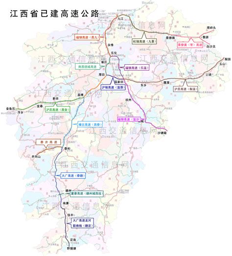 江西省高速公路网规划修编（2018-2035年）新增规划高速_房产资讯-赣州房天下