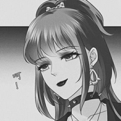 女生头像暗黑温柔动漫