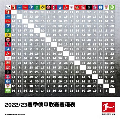 德甲2022/2023赛程时间表-德甲新赛季结果比分2023-最初体育网