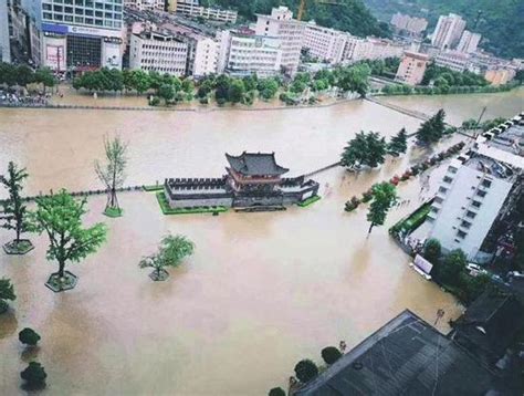 持续暴雨导致汉江渭河相继形成今年第1号洪水_手机新浪网