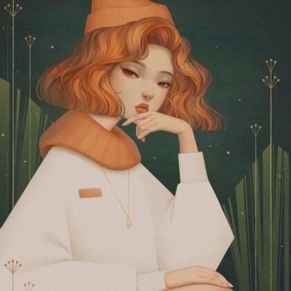 吊带裙甜美女生头像动漫