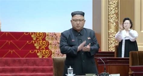 朝鲜最新消息 朝最高人民会议召开：金正恩出席 恢复外交委员会_国际新闻_海峡网