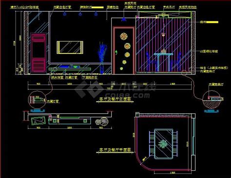 多套家居室内装修设计CAD方案施工图