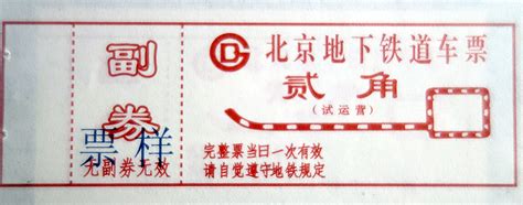 北京地铁票进化史[组图]_图片中国_中国网