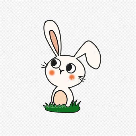 小动物十二生肖卡通小兔子图片素材免费下载 - 觅知网