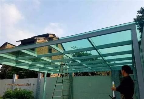 铝合金窗棚 阳台雨棚 家用庭院露台棚 款式多样，独立排水 - 新巧 - 九正建材网