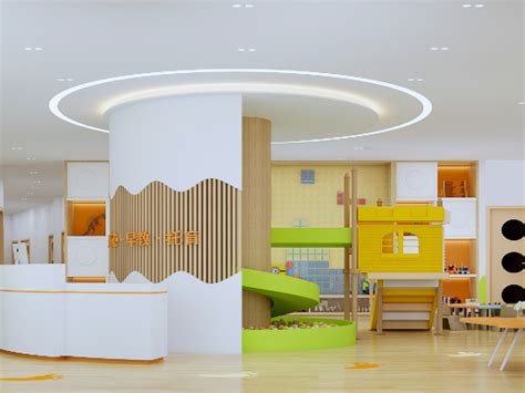 GaceDesign幼儿园早教托育设计：鹤培国际托育园|空间|室内设计|GaceDesign - 原创作品 - 站酷 (ZCOOL)