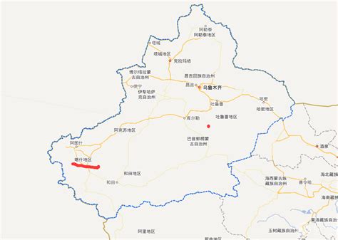 喀什市城区地图 - 中国地图全图 - 地理教师网